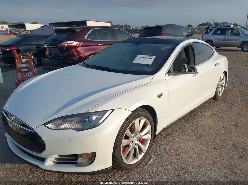 2014 Tesla Model s VIN 5YJSA1H15EFP50883 IAAI salvage auction — ELECTRICAL, Salvage (Texas), sold $1,600 on 2026-07-11 (photo 6)