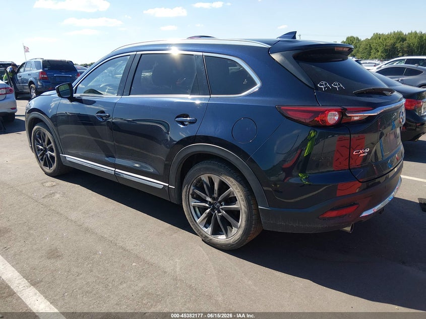 2016 Mazda Cx-9 VIN JM3TCBDY3G0106055 IAAI salvage auction — FRONT END, Salvage (North Carolina), sold $1,700 on 2026-07-22 (photo 3)