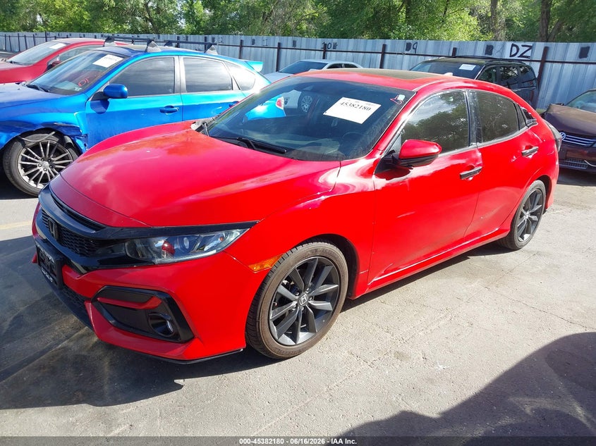 2020 Honda Civic VIN SHHFK7H69LU220487 IAAI salvage auction — SIDE, Salvage (Idaho), sold $6,600 on 2026-07-30 (photo 2)