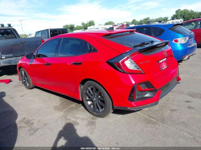 2020 Honda Civic VIN SHHFK7H69LU220487 IAAI salvage auction — SIDE, Salvage (Idaho), sold $6,600 on 2026-07-30 (photo 3)