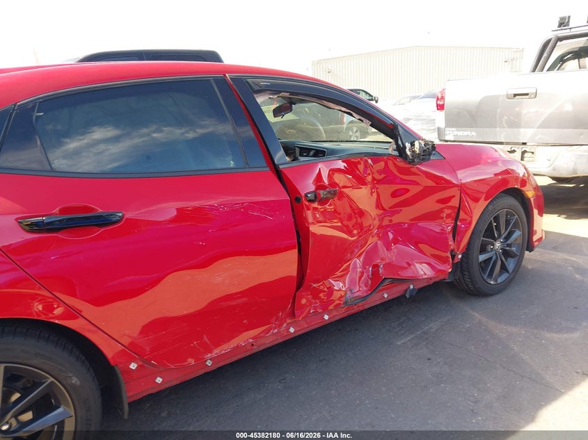 2020 Honda Civic VIN SHHFK7H69LU220487 IAAI salvage auction — SIDE, Salvage (Idaho), sold $6,600 on 2026-07-30 (photo 6)