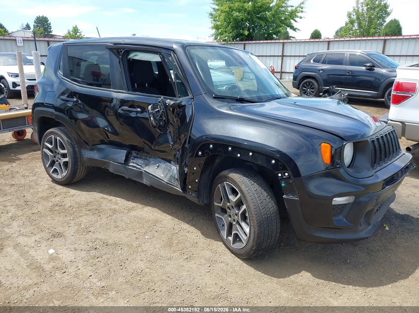 2021 Jeep Renegade VIN ZACNJDAB0MPM96277 IAAI salvage auction — LEFT & RIGHT, Bill Of Sale (Washington), sold $650 on 2026-07-14 (photo 1)