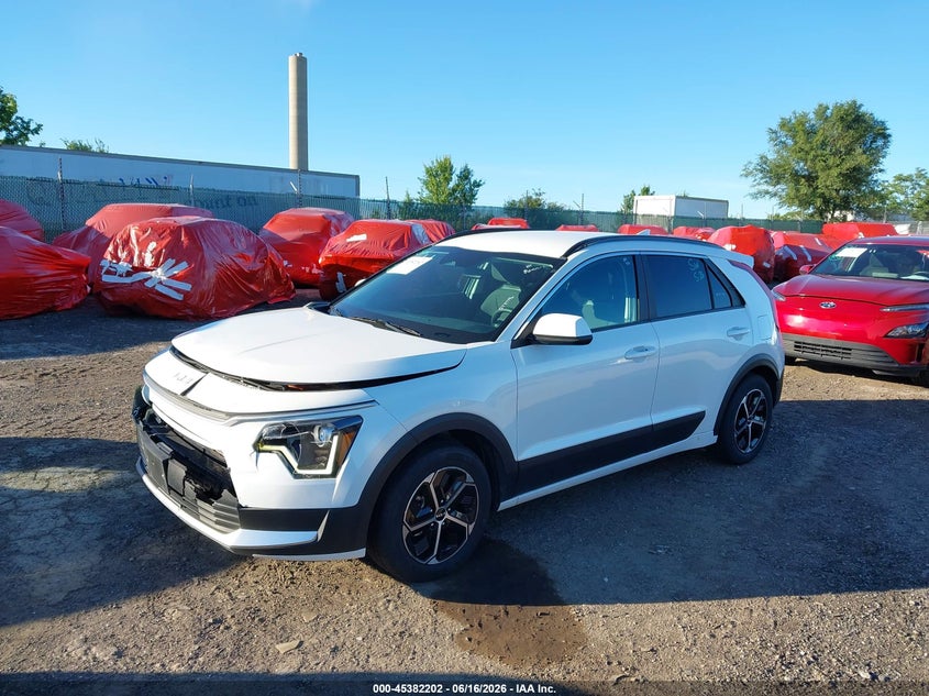 2025 Kia Niro VIN KNDCP3LE6S5287934 IAAI salvage auction — FRONT END, Salvage Title, sold $1,750 on 2026-07-24 (photo 2)