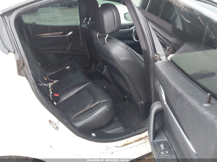 2017 Maserati Ghibli VIN ZAM57XSA3H1206298 IAAI salvage auction — FRONT END, Salvage Title, sold $3,750 on 2026-08-09 (photo 8)