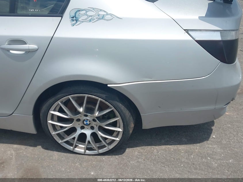 2004 BMW 5 series VIN WBANB33544B111019 IAAI salvage auction — NORMAL WEAR, Repossession Paperwork (Georgia), sold $350 on 2026-07-22 (photo 6)