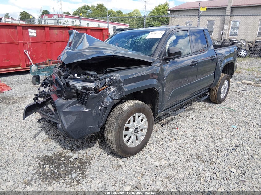2025 Toyota Tacoma VIN 3TYLD5KN4ST017783 IAAI salvage auction — FRONT END, Salvage Title, sold $25 on 2026-07-29 (photo 2)