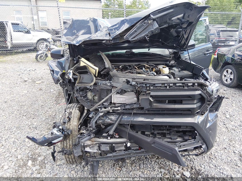 2025 Toyota Tacoma VIN 3TYLD5KN4ST017783 IAAI salvage auction — FRONT END, Salvage Title, sold $25 on 2026-07-29 (photo 6)