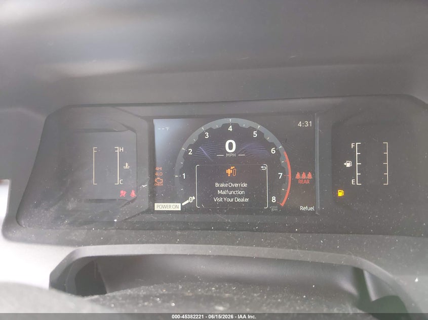 2025 Toyota Tacoma VIN 3TYLD5KN4ST017783 IAAI salvage auction — FRONT END, Salvage Title, sold $25 on 2026-07-29 (photo 7)