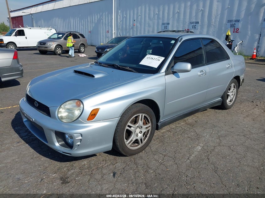 2002 Subaru Impreza VIN JF1GD29692G520767 IAAI salvage auction — REAR END, Salvage (Oregon), sold $1,750 on 2026-07-31 (photo 2)