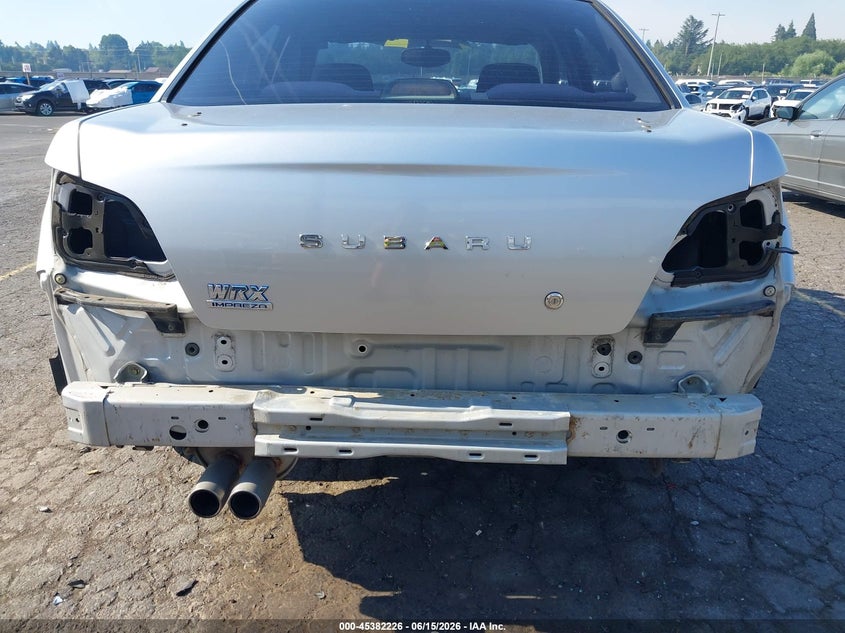 2002 Subaru Impreza VIN JF1GD29692G520767 IAAI salvage auction — REAR END, Salvage (Oregon), sold $1,750 on 2026-07-31 (photo 6)