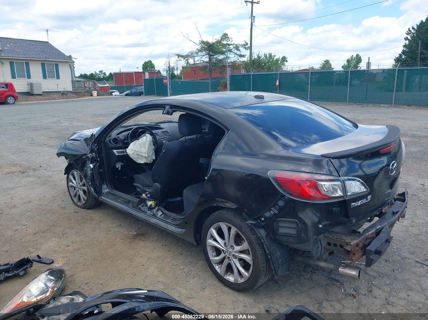 2010 Mazda 3 VIN JM1BL1S6XA1145372 IAAI salvage auction — SIDE, Non-Repairable (Virginia), sold $250 on 2026-07-20 (photo 3)