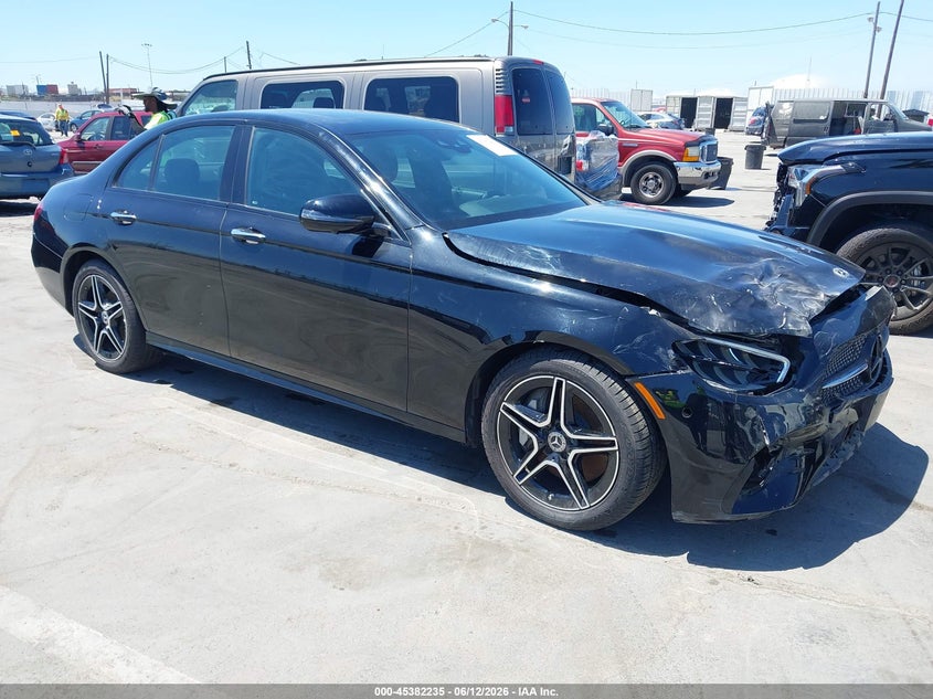 2022 Mercedes-benz E-class VIN W1KZF8DB7NB086828 IAAI salvage auction — FRONT END, Salvage (California), sold $18,150 on 2026-07-29 (photo 1)