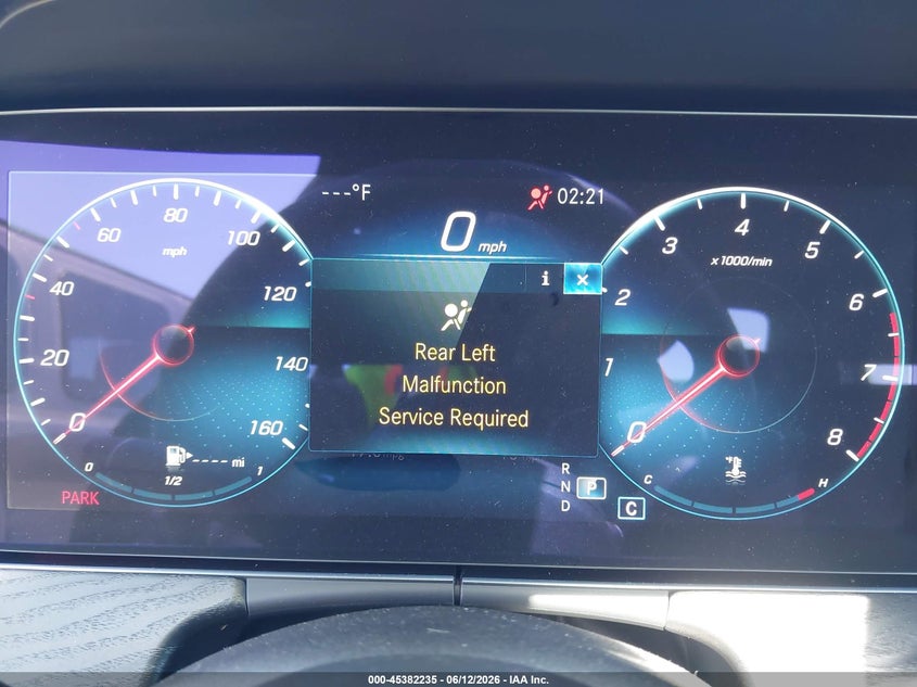 2022 Mercedes-benz E-class VIN W1KZF8DB7NB086828 IAAI salvage auction — FRONT END, Salvage (California), sold $18,150 on 2026-07-29 (photo 7)