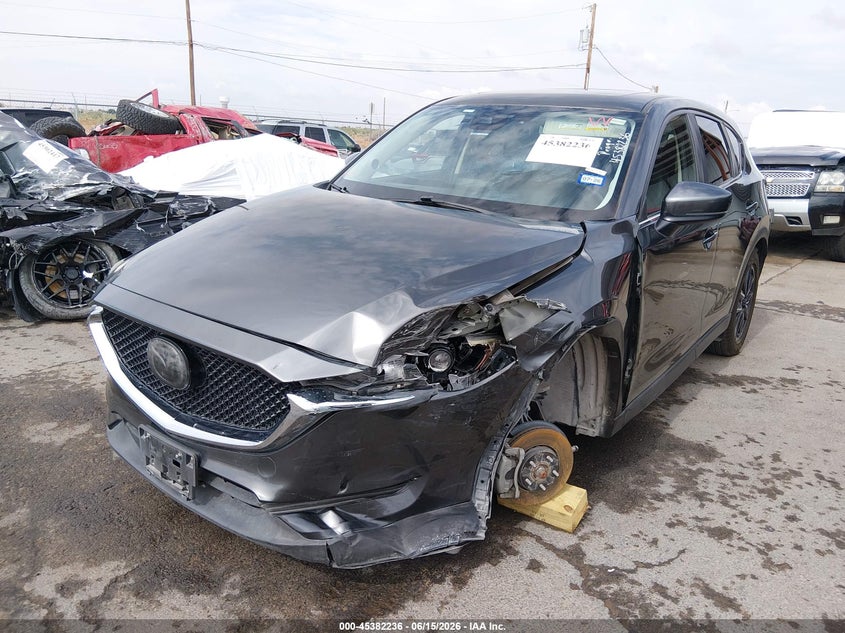 2018 Mazda Cx-5 VIN JM3KFACM3J0363154 IAAI salvage auction — LEFT FRONT, Salvage (Texas), sold $5,000 on 2026-07-22 (photo 2)