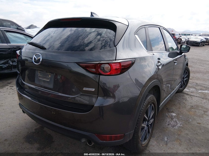 2018 Mazda Cx-5 VIN JM3KFACM3J0363154 IAAI salvage auction — LEFT FRONT, Salvage (Texas), sold $5,000 on 2026-07-22 (photo 4)
