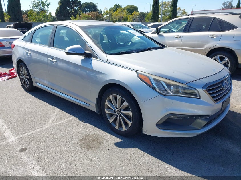 2017 Hyundai Sonata VIN 5NPE34AF7HH483590 — IAAI salvage auction photo
