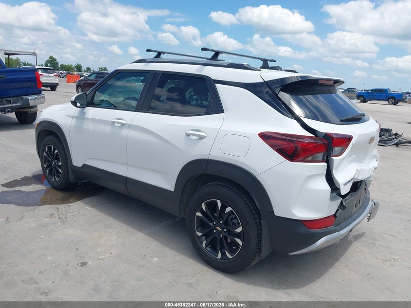2022 Chevrolet Trailblazer VIN KL79MPSL4NB063719 IAAI salvage auction — REAR END, Salvage (Arizona), sold $5,550 on 2026-07-22 (photo 3)