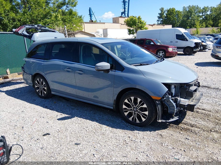2025 Honda Odyssey VIN 5FNRL6H95SB015604 — IAAI salvage auction photo