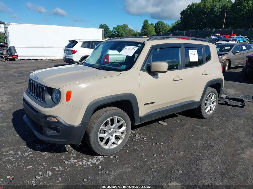 2015 Jeep Renegade VIN ZACCJBBT0FPB64349 IAAI salvage auction — SIDE, Salvage Title, sold $1,100 on 2026-08-04 (photo 2)
