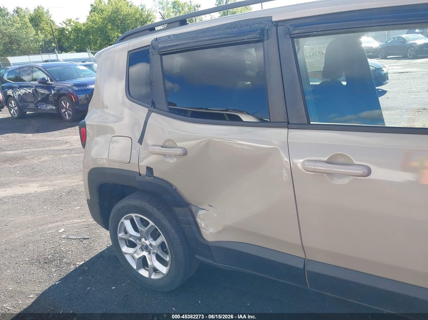 2015 Jeep Renegade VIN ZACCJBBT0FPB64349 IAAI salvage auction — SIDE, Salvage Title, sold $1,100 on 2026-08-04 (photo 6)