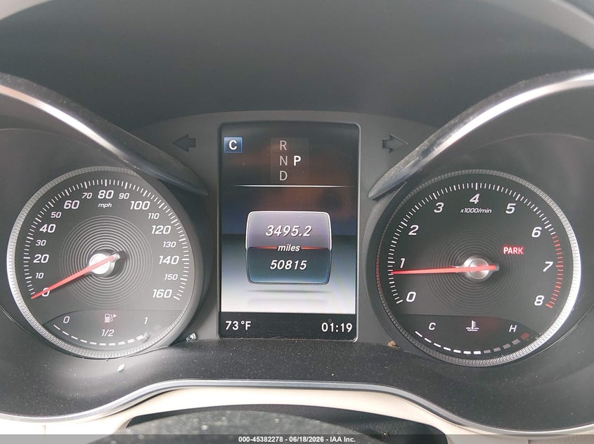 2018 Mercedes-benz Glc VIN WDC0G4KB3JV105745 IAAI salvage auction — FRONT END, Salvage (Kansas), sold $9,000 on 2026-07-22 (photo 7)