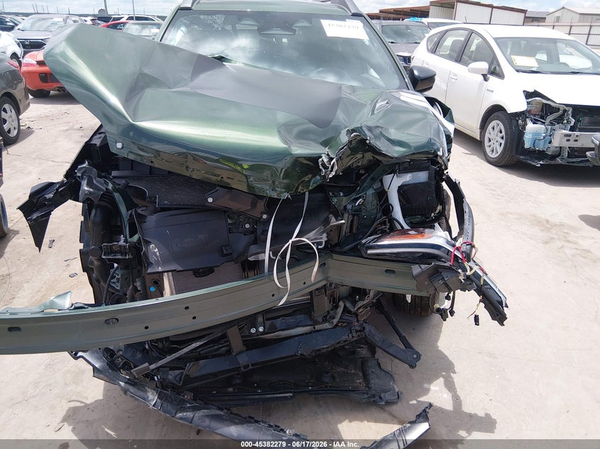 2026 Subaru Outback VIN JF2BURLD3TY517896 IAAI salvage auction — FRONT END, Salvage (Texas), sold $9,500 on 2026-07-28 (photo 6)