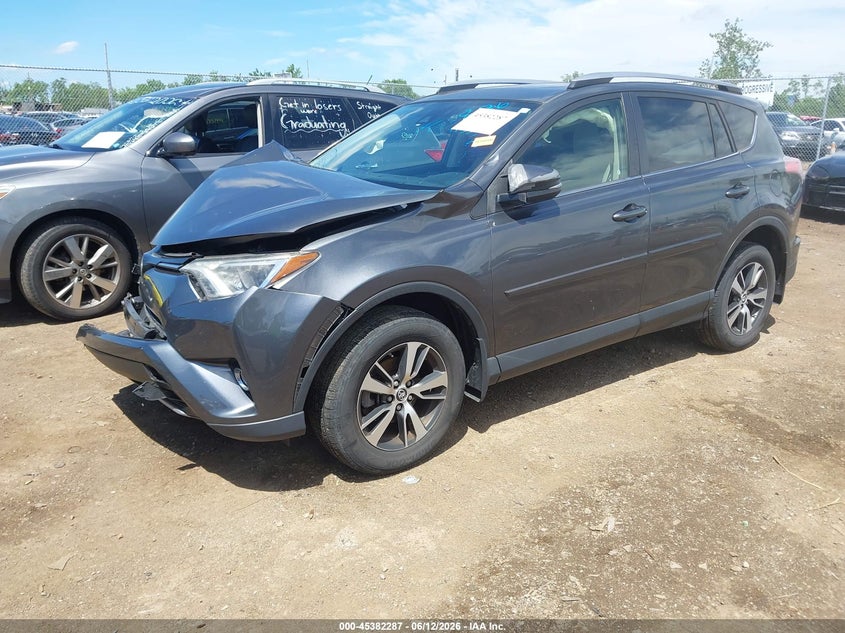 2017 Toyota VIN JTMRFREV2HD201501 IAAI salvage auction — FRONT END, Salvage (Ohio), sold $4,300 on 2026-07-09 (photo 2)