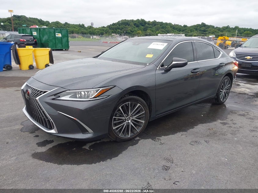 2023 Lexus ES VIN 58ADZ1B1XPU141572 IAAI salvage auction — REAR END, Salvage (Missouri), sold $17,500 on 2026-07-28 (photo 2)