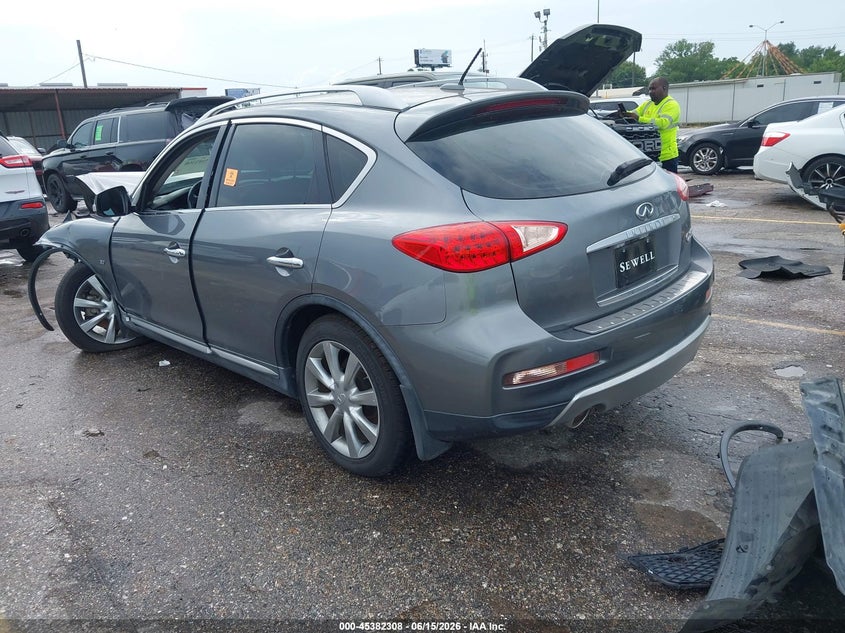 2017 Infiniti Qx50 VIN JN1BJ0RP8HM381979 IAAI salvage auction — FRONT END, Salvage (Texas), sold $350 on 2026-07-08 (photo 3)