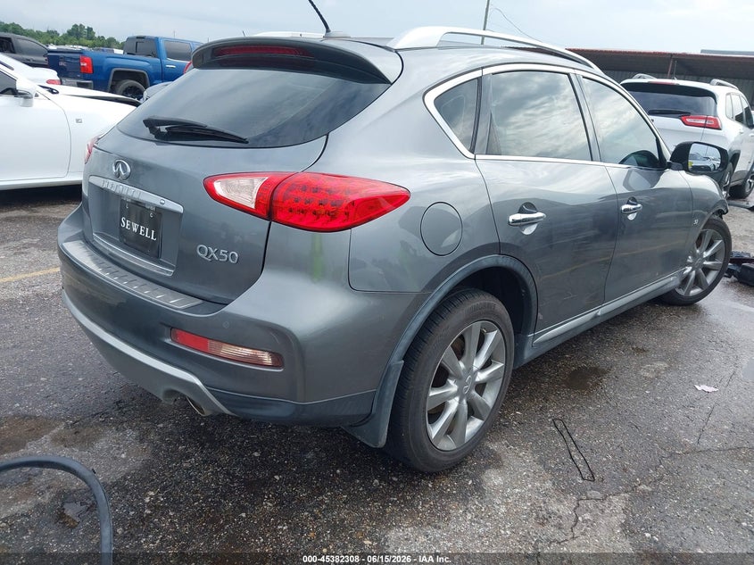 2017 Infiniti Qx50 VIN JN1BJ0RP8HM381979 IAAI salvage auction — FRONT END, Salvage (Texas), sold $350 on 2026-07-08 (photo 4)