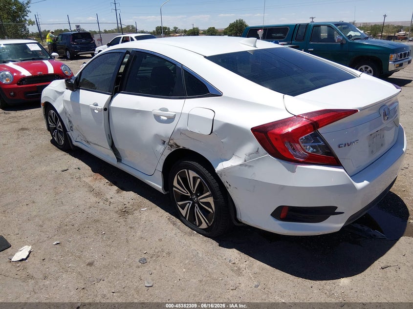 2018 Honda Civic VIN JHMFC1F75JX005195 IAAI salvage auction — LEFT SIDE, Salvage (New Mexico), sold $6,750 on 2026-07-27 (photo 3)