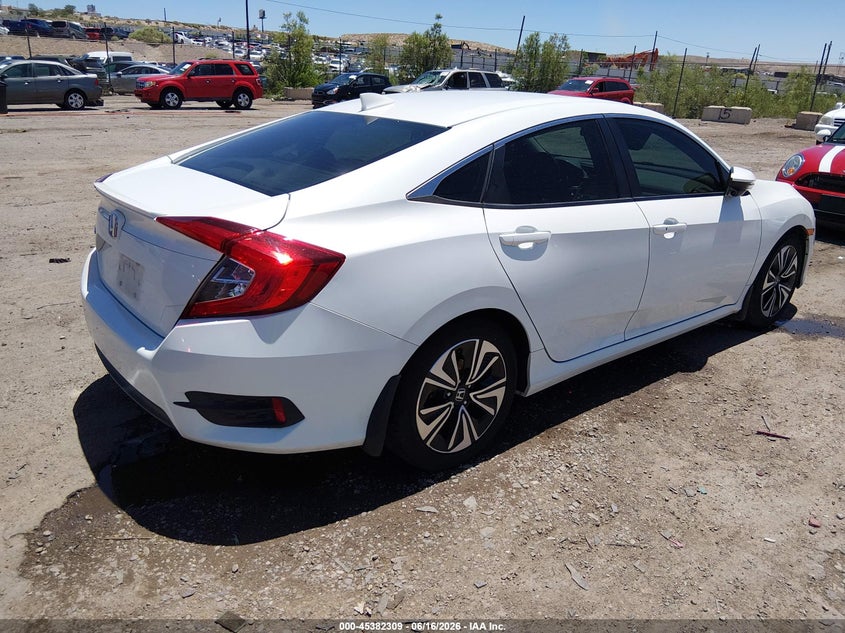 2018 Honda Civic VIN JHMFC1F75JX005195 IAAI salvage auction — LEFT SIDE, Salvage (New Mexico), sold $6,750 on 2026-07-27 (photo 4)