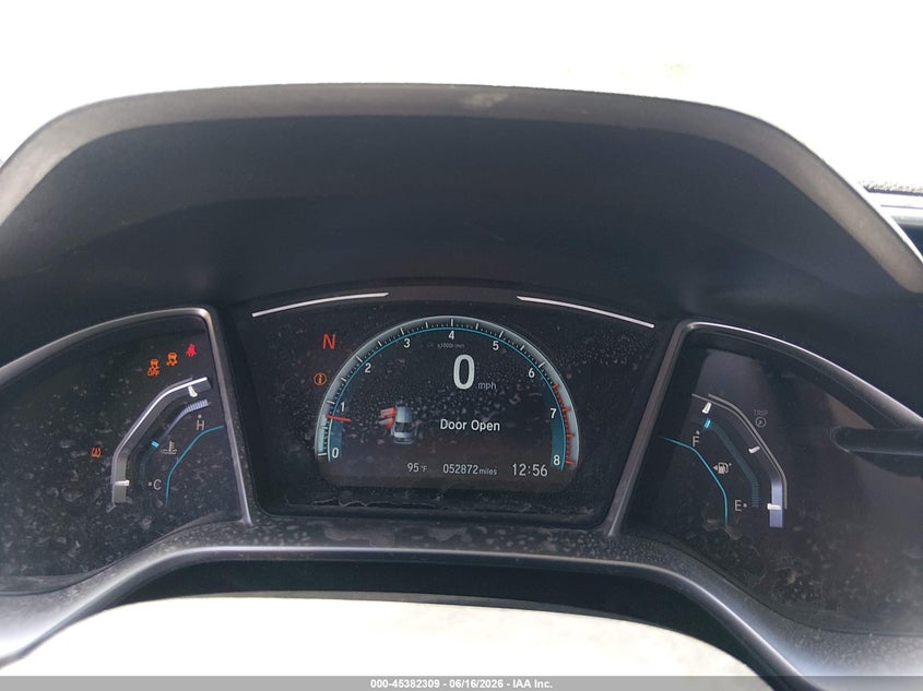 2018 Honda Civic VIN JHMFC1F75JX005195 IAAI salvage auction — LEFT SIDE, Salvage (New Mexico), sold $6,750 on 2026-07-27 (photo 7)
