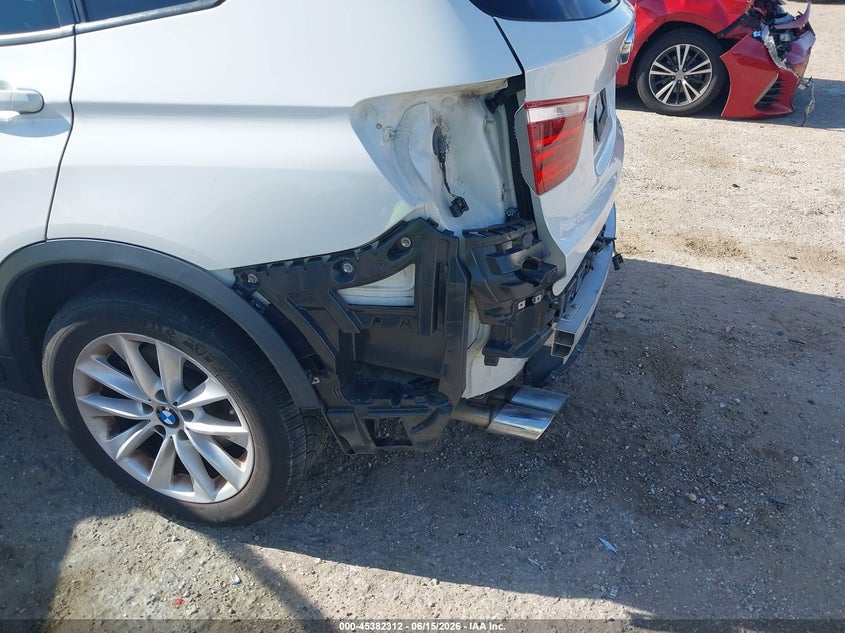 2017 BMW X3 VIN 5UXWZ7C37H0X42002 IAAI salvage auction — RIGHT REAR, Rebuildable (Florida), sold $1,800 on 2026-07-23 (photo 6)