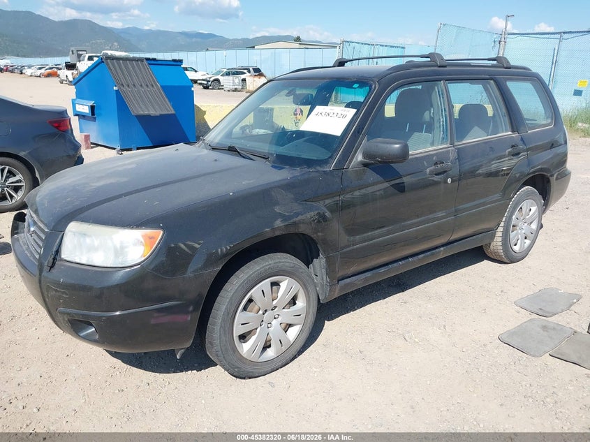 2008 Subaru Forester VIN JF1SG636X8H727611 IAAI salvage auction — RIGHT FRONT, Clear (Montana), sold $25 on 2026-07-29 (photo 2)
