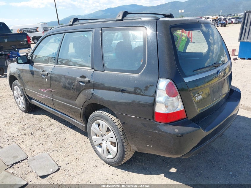 2008 Subaru Forester VIN JF1SG636X8H727611 IAAI salvage auction — RIGHT FRONT, Clear (Montana), sold $25 on 2026-07-29 (photo 3)