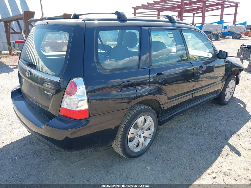 2008 Subaru Forester VIN JF1SG636X8H727611 IAAI salvage auction — RIGHT FRONT, Clear (Montana), sold $25 on 2026-07-29 (photo 4)