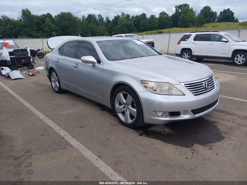 2010 Lexus Ls 460 VIN JTHBL5EF4A5093232 IAAI salvage auction — LEFT REAR, Salvage (Mississippi), sold $1,450 on 2026-07-23 (photo 1)