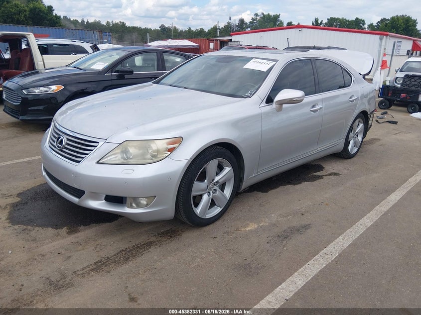 2010 Lexus Ls 460 VIN JTHBL5EF4A5093232 IAAI salvage auction — LEFT REAR, Salvage (Mississippi), sold $1,450 on 2026-07-23 (photo 2)