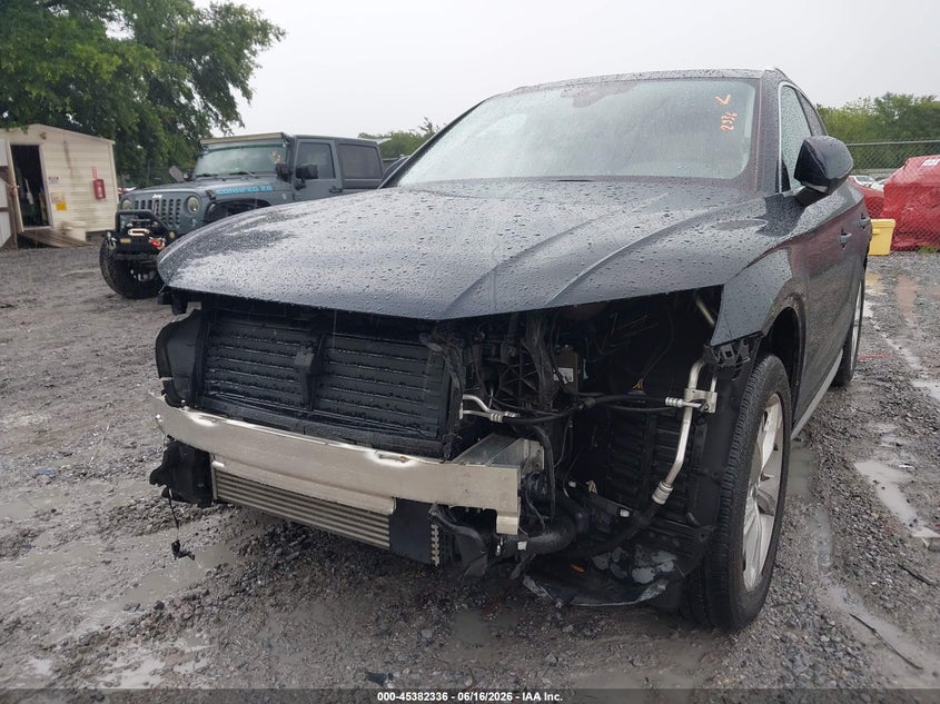 2020 Audi Q5 VIN WA1ANAFY4L2044644 IAAI salvage auction — FRONT & REAR, Rebuildable (Florida), sold $8,000 on 2026-07-15 (photo 6)