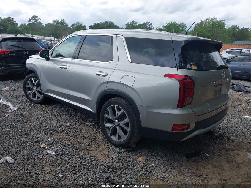2021 Hyundai Palisade VIN KM8R34HE6MU299476 IAAI salvage auction — FRONT END, Salvage (South Carolina), sold $6,350 on 2026-07-28 (photo 3)