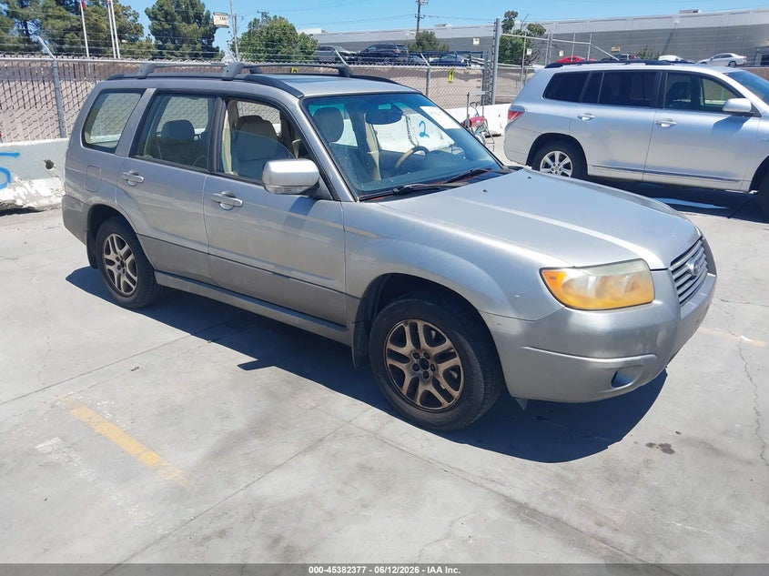2006 Subaru Forester VIN JF1SG67676H715892 IAAI salvage auction — NORMAL WEAR, Clear - Dealer Only (California), sold $625 on 2026-07-20 (photo 1)