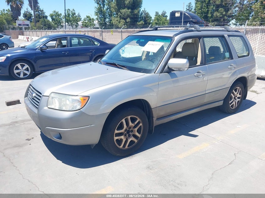 2006 Subaru Forester VIN JF1SG67676H715892 IAAI salvage auction — NORMAL WEAR, Clear - Dealer Only (California), sold $625 on 2026-07-20 (photo 2)