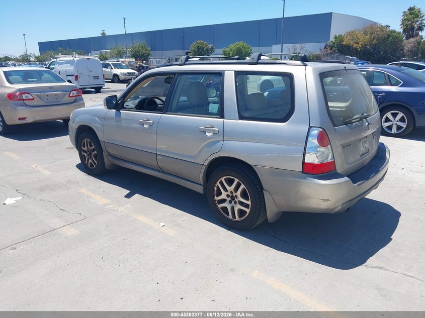 2006 Subaru Forester VIN JF1SG67676H715892 IAAI salvage auction — NORMAL WEAR, Clear - Dealer Only (California), sold $625 on 2026-07-20 (photo 3)