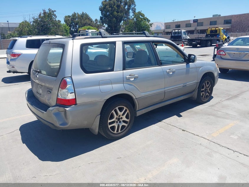 2006 Subaru Forester VIN JF1SG67676H715892 IAAI salvage auction — NORMAL WEAR, Clear - Dealer Only (California), sold $625 on 2026-07-20 (photo 4)