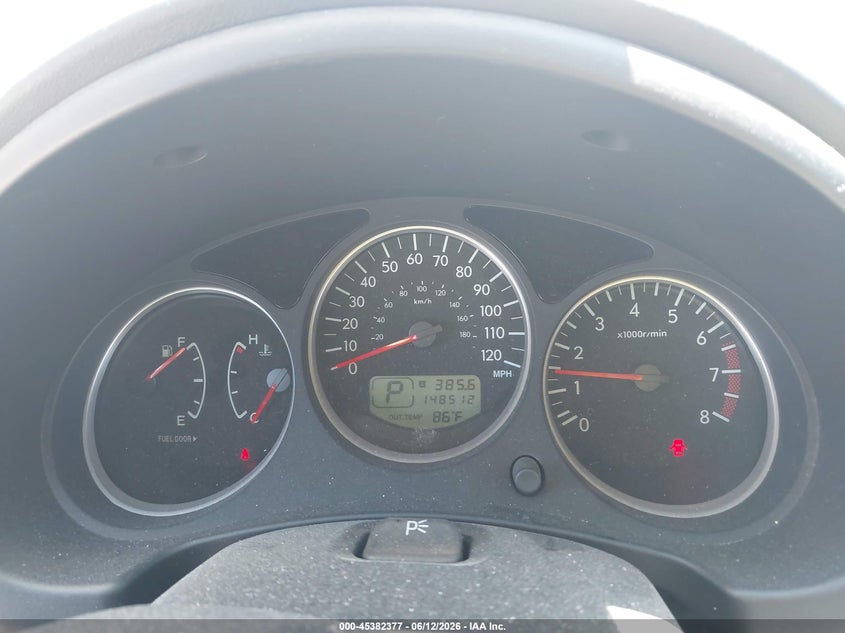 2006 Subaru Forester VIN JF1SG67676H715892 IAAI salvage auction — NORMAL WEAR, Clear - Dealer Only (California), sold $625 on 2026-07-20 (photo 7)