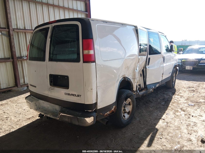 2005 Chevrolet Express 2500 VIN 1GCGG25V051269367 IAAI salvage auction — RIGHT SIDE, Certificate Of Title (Nebraska), sold $575 on 2026-07-09 (photo 4)