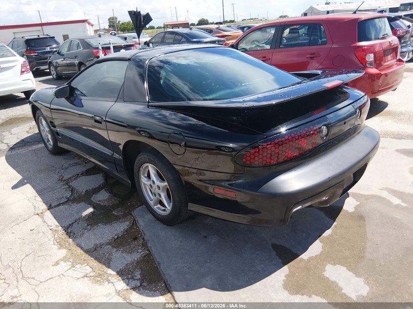 1999 Pontiac Firebird VIN 2G2FV22GXX2235844 IAAI salvage auction — REAR END, Original (Kentucky), sold $4,050 on 2026-07-27 (photo 3)