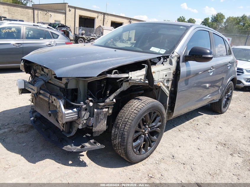 2017 Mitsubishi Outlander VIN JA4AR3AU4HZ036773 IAAI salvage auction — FRONT END, Salvage Title, sold $1,325 on 2026-07-16 (photo 2)
