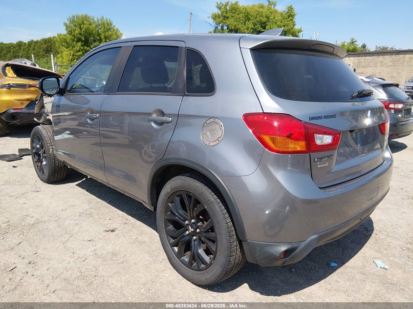 2017 Mitsubishi Outlander VIN JA4AR3AU4HZ036773 IAAI salvage auction — FRONT END, Salvage Title, sold $1,325 on 2026-07-16 (photo 3)